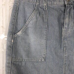 Madewell | Denim Striped Skirt‎